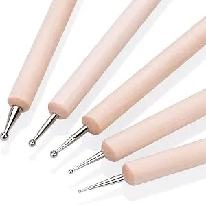 ABenkle 10Pcs Dotting Tools Ball Styluses for Rock Painting  Pottery Clay Modeling Embossing Art Mandala blue - product information 10