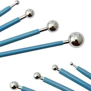 ABenkle 10Pcs Dotting Tools Ball Styluses for Rock Painting  Pottery Clay Modeling Embossing Art Mandala blue - product information 9