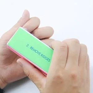 YIMART 5Pcs/set Nail Art Buffer Block Nail File For Nail Polish UV Gel Manicure Pedicure Buffing Sanding Polish (Flower) - product information 4