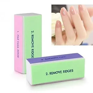YIMART 5Pcs/set Nail Art Buffer Block Nail File For Nail Polish UV Gel Manicure Pedicure Buffing Sanding Polish (Flower) - product information 5