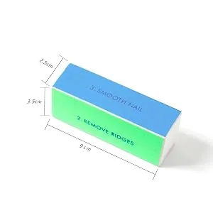 YIMART 5Pcs/set Nail Art Buffer Block Nail File For Nail Polish UV Gel Manicure Pedicure Buffing Sanding Polish (Flower) - product information 8