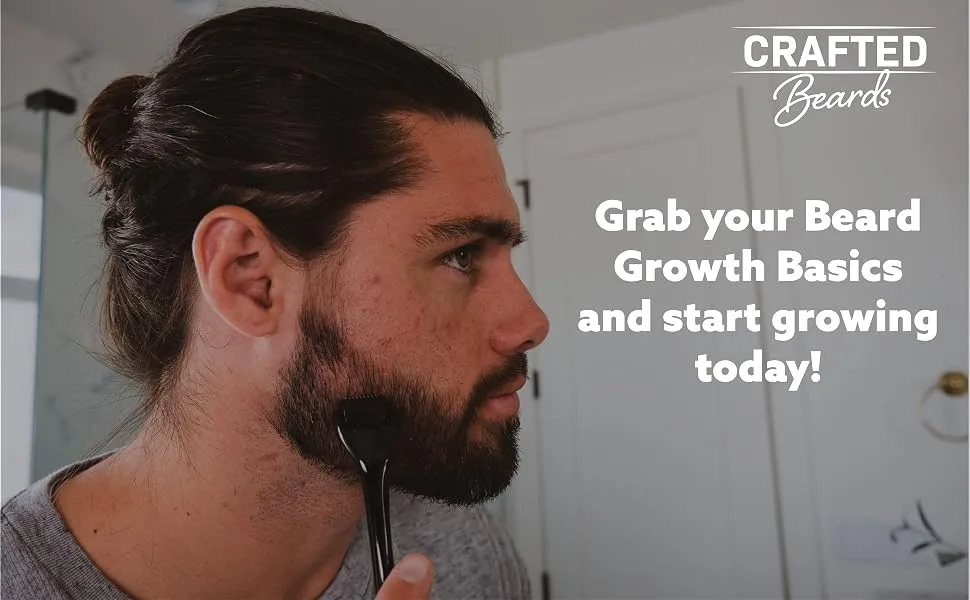 Beard Growth Kit - Hair Growth & Hair Serum - Beard Growth Oil and Beard Roller - Hair Growth for men - Stimulate Beard Growth with our Beard Serum and Growth Roller - Stimulate Beard Growth, growing a beard, beard serum for men, patchy beard growth, beard growth 5