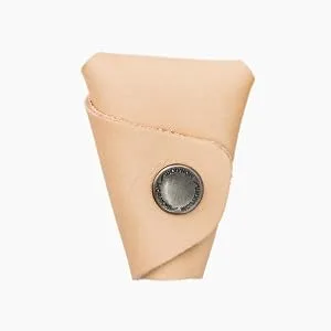 Morakniv 163 Double-Edged Stainless Steel Hook Knife With Leather Sheath For Wood Carving - Protective Leather Sheath