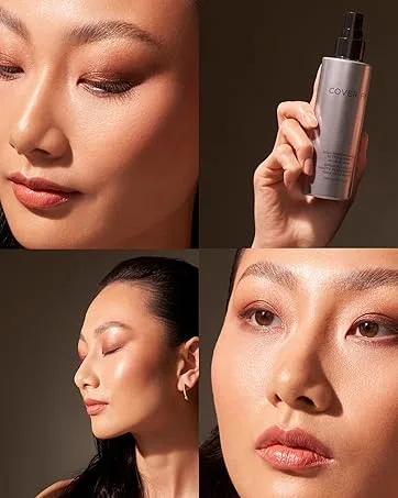 COVER FX Mattifying Drops  Shine Control Serum  Pore Minimizer for Face - High Performance Setting Spray