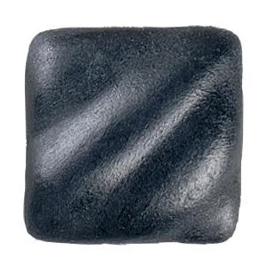 Amaco Rub 'N Buff Wax Metallic Finish  3 Color Grey Assortment (Ebony  Silver Leaf  Pewter) - Ebony Paint Sample
