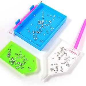 56ps- 5D Diamond Painting Accessories & Tools Kits for Kids or Adults to Make Diamond Painting Art Multiple Colour - Diamond Painting Tools Accessories