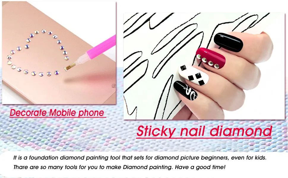 56ps- 5D Diamond Painting Accessories & Tools Kits for Kids or Adults to Make Diamond Painting Art Multiple Colour - Diamond Painting Tools Accessories