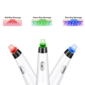 Blackhead Remover Vacuum Pore Cleaner - Acne Comedone Extractor Whitehead Tool Exfoliating Machine Removal Beauty IPL with 5 Adjustable Suction Power and 5 Replacement Probes LED USB Rechargeable - Blackhead Remover Vacuum Pore Cleaner Acne Comedone Extractor Exfoliating Machine Removal Beauty