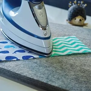 13.5 x 13.5 Wool Ironing Mat - Authentic 100% New Zealand Wool Pressing Pad  Perfect for Quilting and More! - Premium Quality