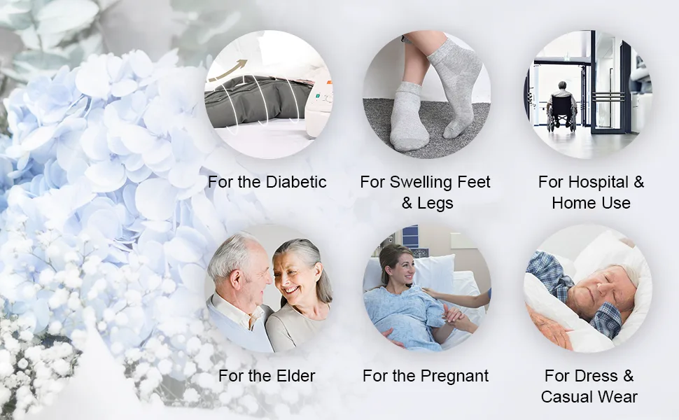 Forcool Non Binding Loose Top Seamless Ankle Low Cut Cotton Diabetic Socks for Men and Women  M/L/XL  3/6 Pairs 6 Black Medium - ankle diabetic socks
