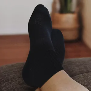 Forcool Non Binding Loose Top Seamless Ankle Low Cut Cotton Diabetic Socks for Men and Women  M/L/XL  3/6 Pairs 6 Black Medium - breathable diabetic socks ankle
