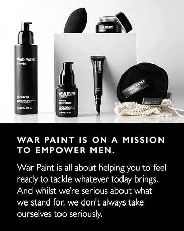 War Paint For Men Angled Makeup Application Brush - Vegan Friendly & Cruelty-Free - Makeup Product For Men - War Paint for Men