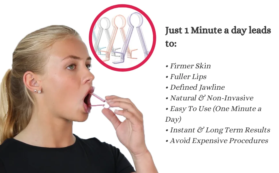 Lip Plumping Device - BLAfit (Bella Lip Appliance) | Anti-Aging Device for Firmer Skin  Plumper Lips  and Defined Jawline (Lavender)) - bla fit