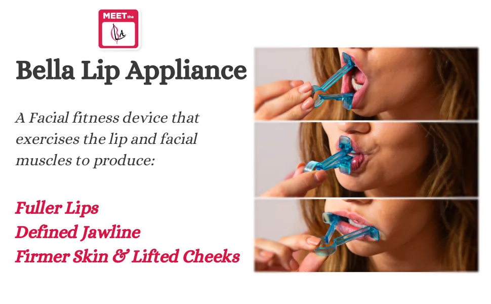 Lip Plumping Device - BLAfit (Bella Lip Appliance) | Anti-Aging Device for Firmer Skin  Plumper Lips  and Defined Jawline (Lavender)) - blafit