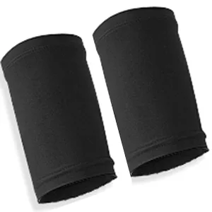 Luwint Thin and Light Upper Arm Sleeve   Biceps/Triceps Tendon Brace Support for Workout  Cycle  Basketball  Volleyball  1 Pair (L) - Luwint Compression Upper Arm Sleeve