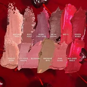 VASANTI Matte Crush Lipstick Pencil - Soft  Waterproof  Smooth  Velvety  Natural  Vegan-Friendly (Blushing - Natural Pink) - VASANTI