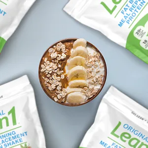 Lean1 Strawberry 5 Pound (44 servings)  Fat Burning Meal Replacement - Lean1 5lb Strawberry