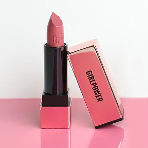 RealHer Moisturizing Lipstick - Girlpower - Deep Mauve - All-Day Hydration - High Pigment  Creamy  Smooth Application - realher, realher makeup, makeup, empower, lips, lip, moisturizing, lipstick, hydrating
