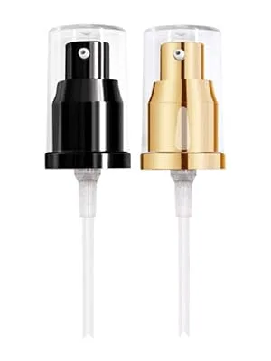 LUFOX 2Pcs Foundation Pump for Maybelline Fit Me Liquid Foundation (Gold+Black) Black+Gold - product information 2