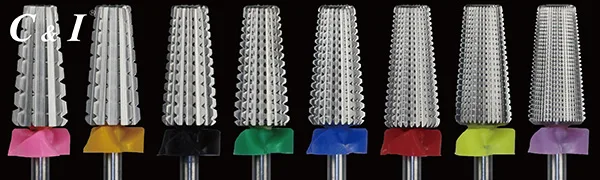 C&I 5 in 1 Multi-function Tapered Shape Nail Drill  Professional Drill Bit for Nail Manicure Machine (XXF) - 5 in 1, Nail Drill, Electric, Drill Bit, Manicure Drill, Nail Remove, Nail File, Nail Clean