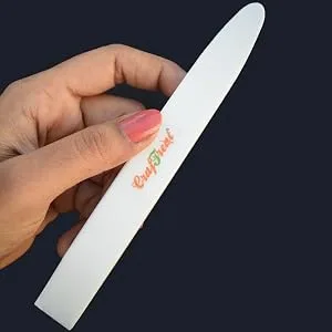 CrafTreat Teflon Bone Folder and Scoring Tool Set - Large  Ergo Square  Lifter and Burnisher - Paper Scorer  Card Folder  Binding Tool  Leather Burnisher - Smooth  Non Stick  Ergonomic Craft Tool - Lifter