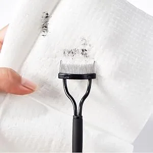 4 Pcs Eyelash Separator Metal Teeth Mascara Comb Eyelash Definer Lash Separator Tool Black&Pink - product information 3