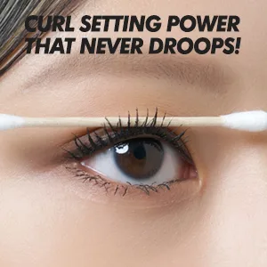 Peripera Ink Black Mascara  Lengthening  Thick  Waterproof  Smudge Proof  Long Lasting  Not Animal Tested  Long Lash Curling (001)  0.24 fl oz - curl setting power