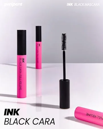 Peripera Ink Black Mascara  Lengthening  Thick  Waterproof  Smudge Proof  Long Lasting  Not Animal Tested  Long Lash Curling (001)  0.24 fl oz - product information 6