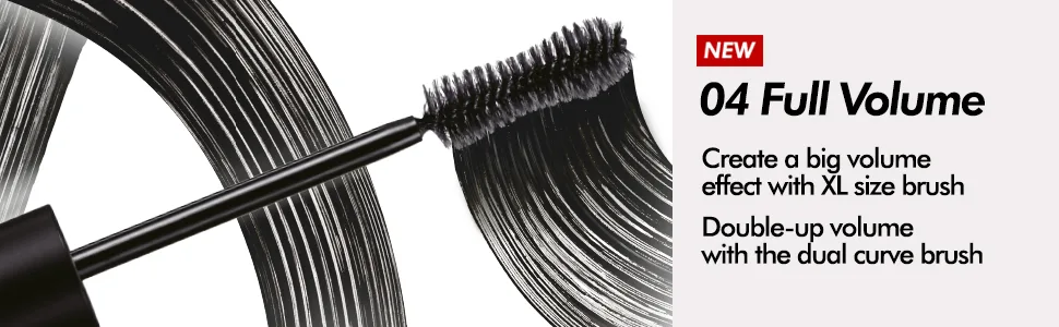 Peripera Ink Black Mascara  Lengthening  Thick  Waterproof  Smudge Proof  Long Lasting  Not Animal Tested  Long Lash Curling (001)  0.24 fl oz - Ink black cara 04 full volume description