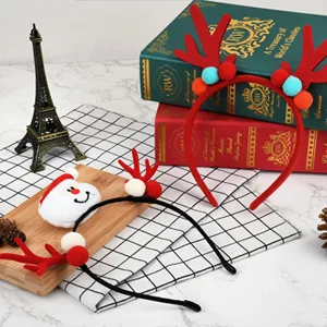 DS. DISTINCTIVE STYLE Deer Antler Headband Reindeer Fawn Horn Hair Accessories for Christmas - product information 19