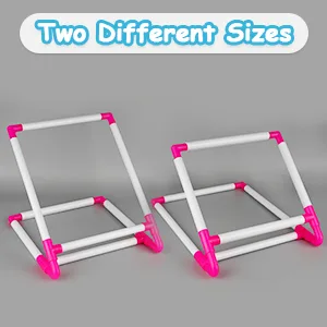 Lzttyee Universal Embroidery Clip Frame Cross Stitch Hoop Embroidery Sewing Stand Tools for Quilting  Needlepoint  Silk-Painting - Embroidery Clip Frame
