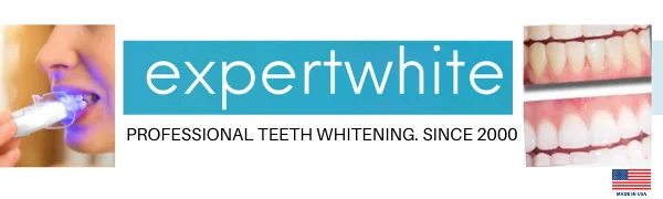 Expertwhite Teeth Whitening Accelerator Light  5X More Powerful Blue LED Light  Whiten Teeth Faster with Teeth Whitener Pen or Strips. Replacement LED Light for Teeth Whitening Kit. - Expertwhite LED teeth whitening light