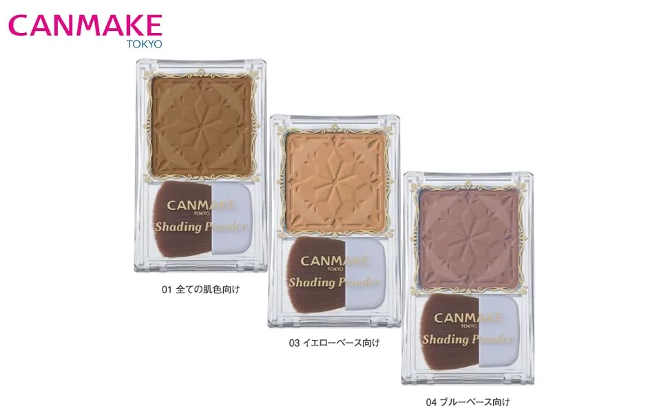 CANMAKE Shading Powder 04 ICE GREY BROWN 5g - CANMAKE Shading Powder