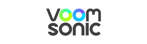 Voom Sonic Pro 7 Series Replacement Brush Heads Black/WHITE - voom sonic
