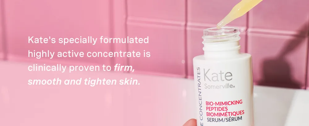 Kate Somerville Kx Active Concentrate Face Serums  1 Fl Oz Bio-Mimicking Peptides Serum - line wrinkle serums syrum treatments skins facial women womens beauty makeup travel somervile