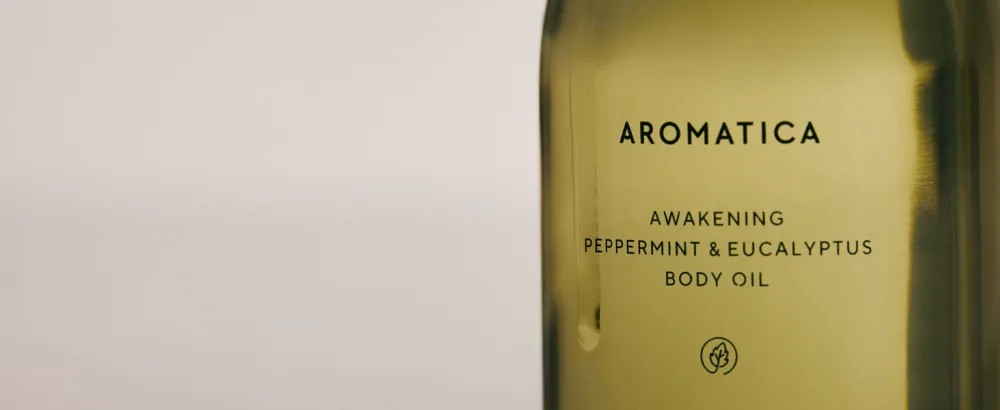AROMATICA Awakening Body Oil Peppermint & Eucalyptus - 100ML / 3.38 fl. oz. - Aromatherapy Massage Oil 02. Peppermint & Eucalyptus - product information 13
