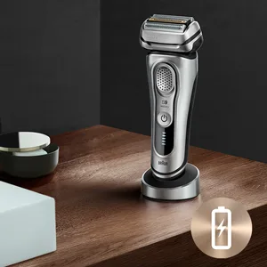 Braun Series 9 9330s Rechargeable Wet & Dry Men's Electric Shaver - charging stand