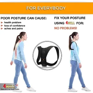 Posture Corrector for Women & Men - Posture Brace - Comfortable Back Brace Posture Corrector for Spinal Alignment & Posture Support - Adjustable Back Straightener - Posture Fixer - Slouching Brace - product information 5