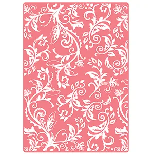 Sizzix 3-D Textured Impressions Embossing Folder  Multicolor Hearts - product information 2
