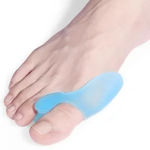 SMATIS Bunion Correctors Toe Straightener  4PCS Light Blue Bunion Protector Toe Separators Gel Big Toe for Hallux Valgus Relieve Pain - Bunion correctors for toes