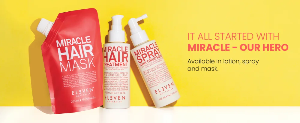 ELEVEN AUSTRALIA Miracle Spray Hair Treatment Must Have For All Hair Types - 4.2 Fl Oz - Miracle Premium Hotspot Image