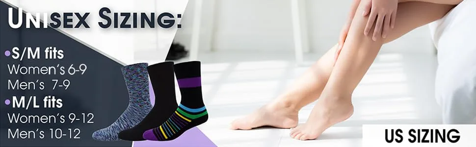 Dr. Segal s Non Binding Socks - 3pk M/L - Multi Stripe  Cosmic Purple  Black Multi-colored Stripe  Solid Black  Purple Spacedyed Medium/Large (3 Pair) - unisex sizing