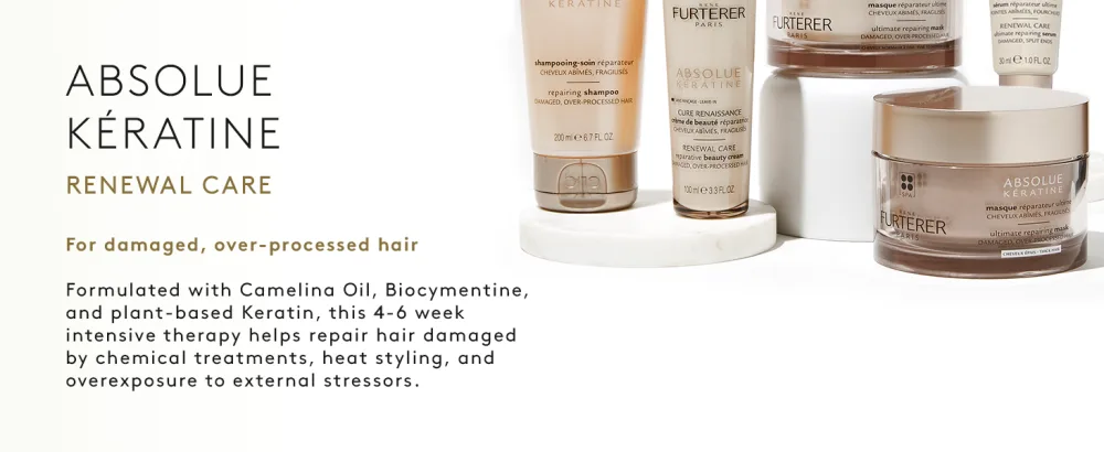 Rene Furterer ABSOLUE KERATINE Ultimate Regenerating Mask for Damaged  Over-Processed Hair  Thick Hair 7 Ounce - Absolue Keratine