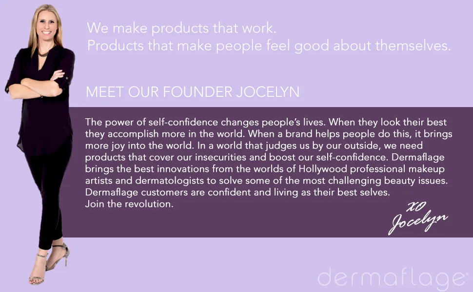 Cheek Palette: Bronzer  Highlighter  Blush Palette for Dewy Skin  Lit from Within by Dermaflage  10g/.35oz - Dermaflage Founder
