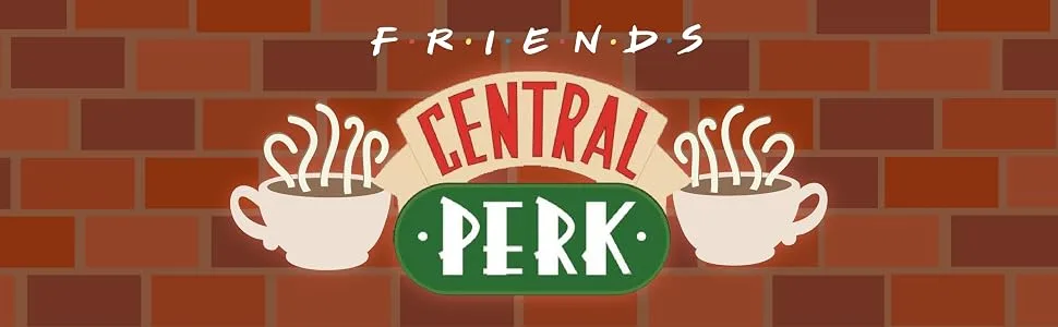 Central Perk Lip Balm - Set of 3 Flavored Chapsticks - Officially Licensed Friends TV Show Merchandise - Friends, Central Perk