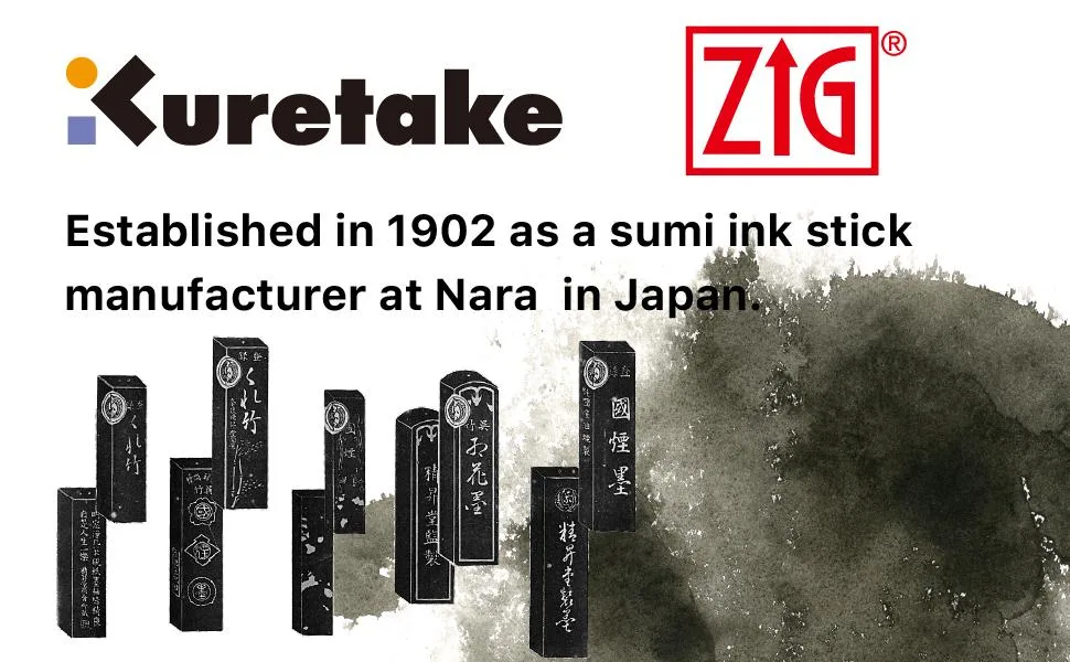 KURETAKE ZIG CORPORATION 2-Way Glue Pen 3P  Chisel Tip - Kuretake history