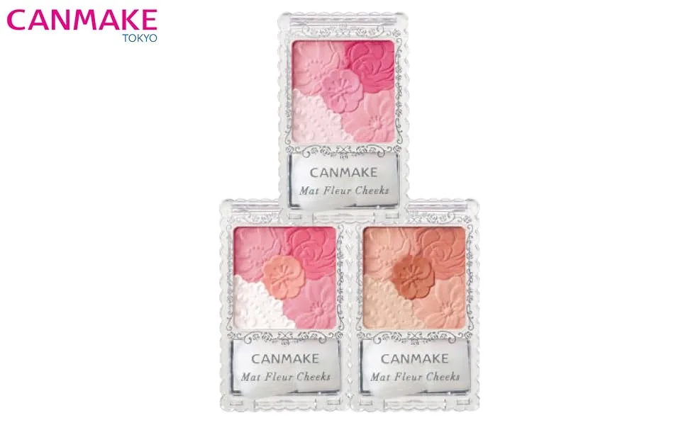 CANMAKE Mat Fleur Cheeks 05 MAT PUMPKIN - Mat Fleur Cheeks