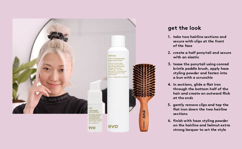 evo Haze Styling Powder Spray Pump - Hair Texture & Volume Spray - Volumizing with Matte Finish - 50ml / 10g - evo professional salon