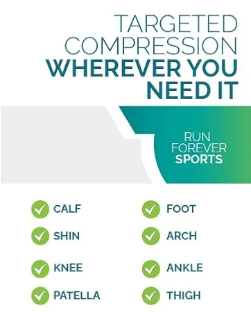 Thigh Compression Sleeve for Men & Women | Thigh Brace for Sciatica Pain Relief  Leg Injury  Hamstring & Hip Support | Ideal for Running & Workout (X-Large  Black) X-Large Black - calf compression sleeve thigh compression sleeve plantar socks patella straps