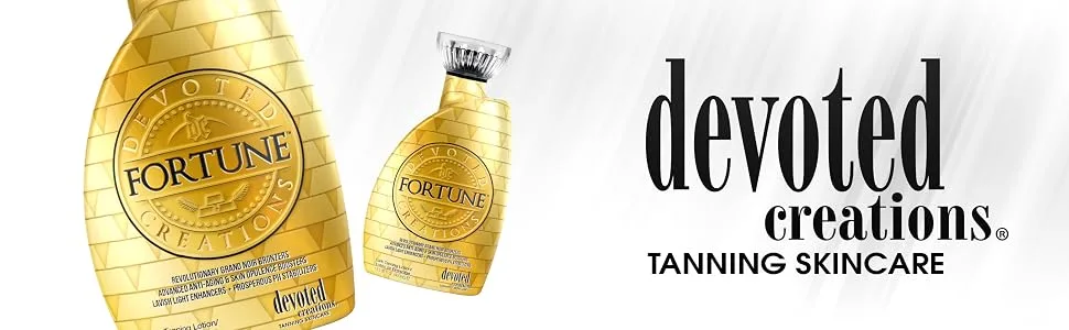 Devoted Creations Fortune Bronzer Tanning Lotion 13.5 oz - Fortune By Devoted Creations